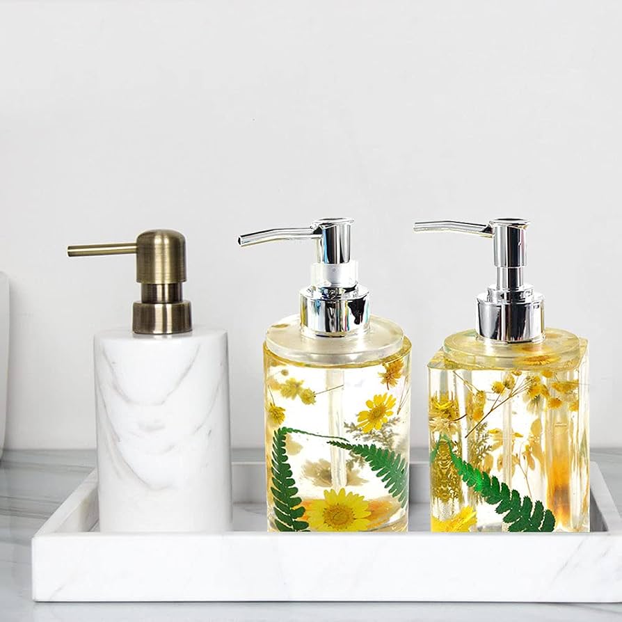 Round Soap Dispenser Mould (1 pc)