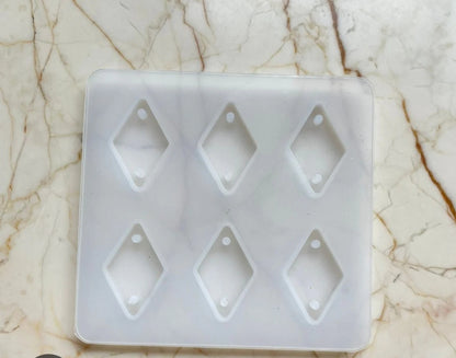 6 Cavity Kite Rakhi Mould (1 pc)