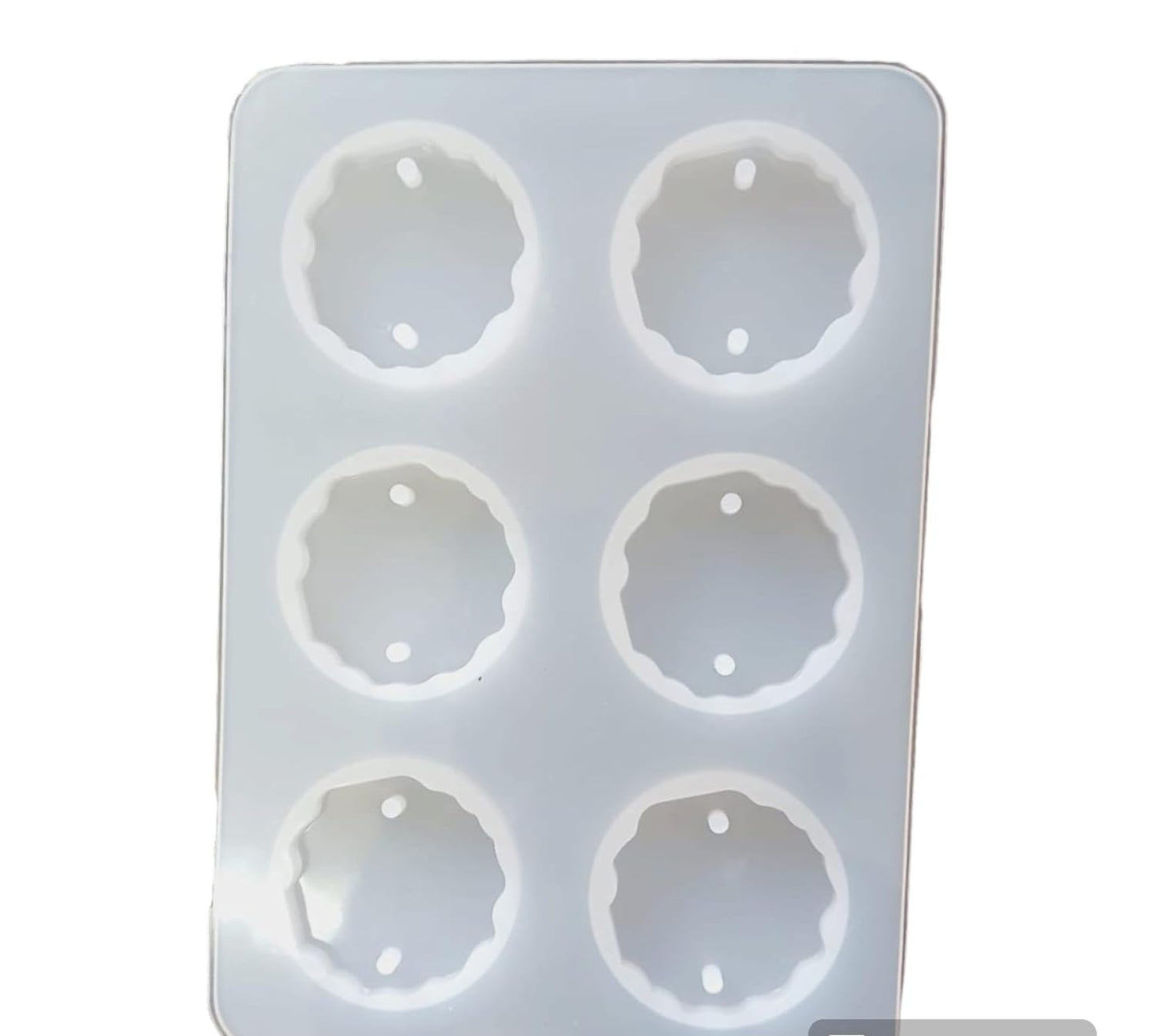 6 Cavity Agate Rakhi Mould ( 1 pc)