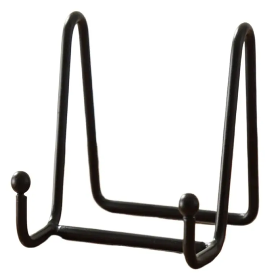 Frame Holder Display Stand Black 4.5 inch