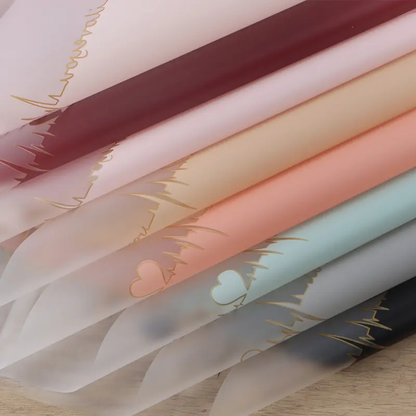 Wrapping Paper Plastic (20 Sheet)