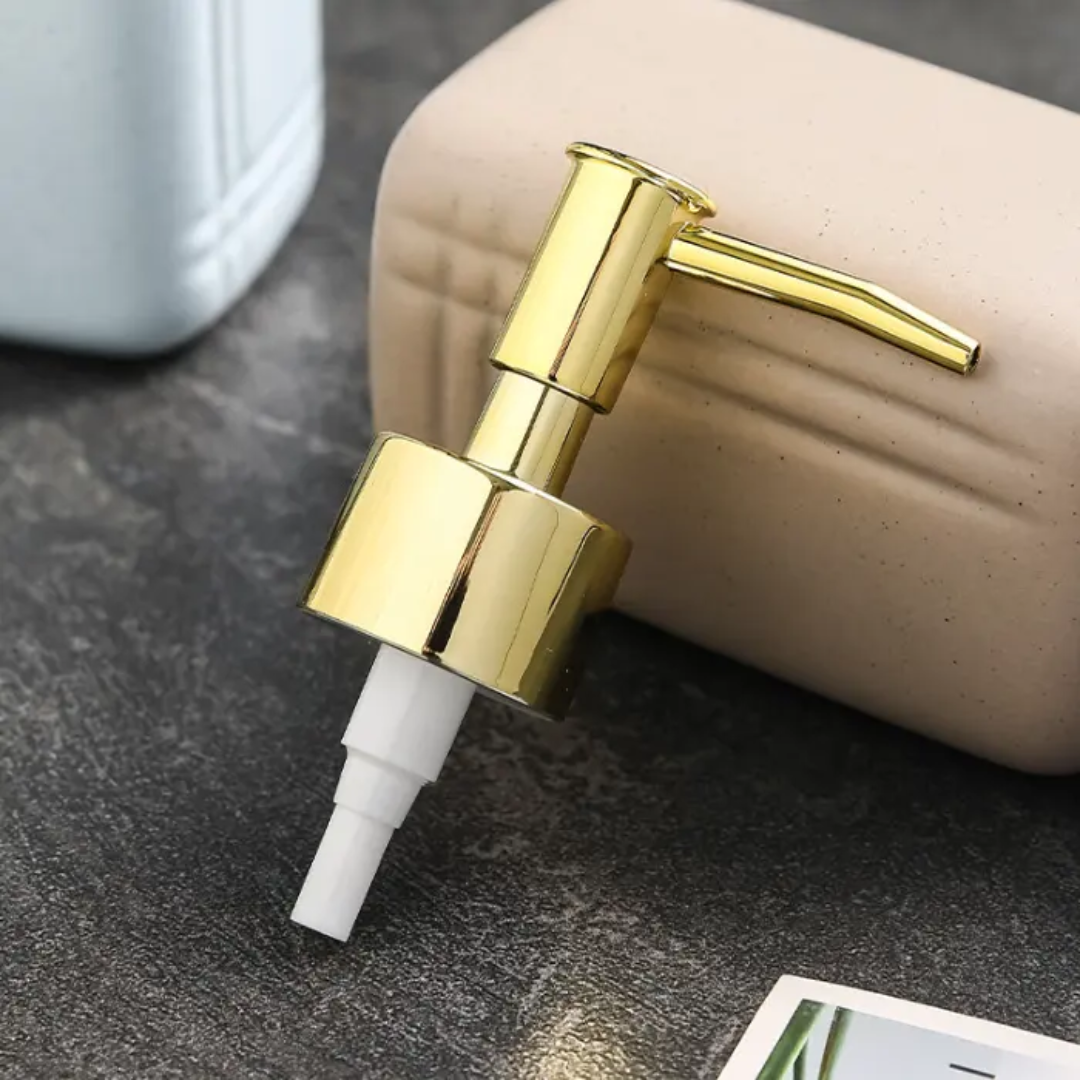 Soap Dispenser Pump Golden (2 pc)