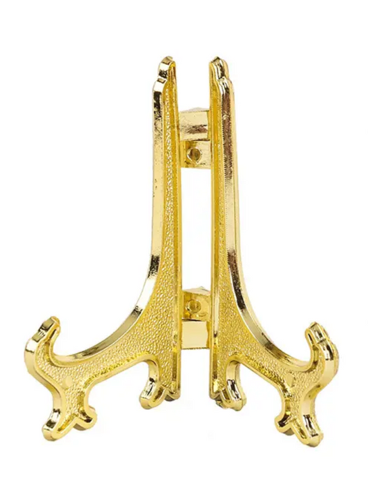 Acrylic Stand Golden (6" , 2 pc)