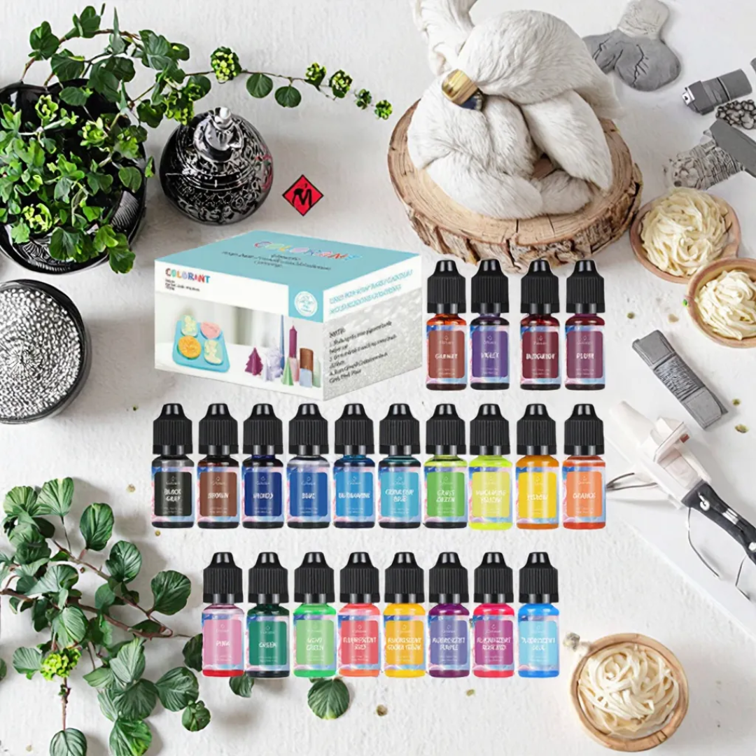 24 Pcs Colorant Set For Soap & Candle