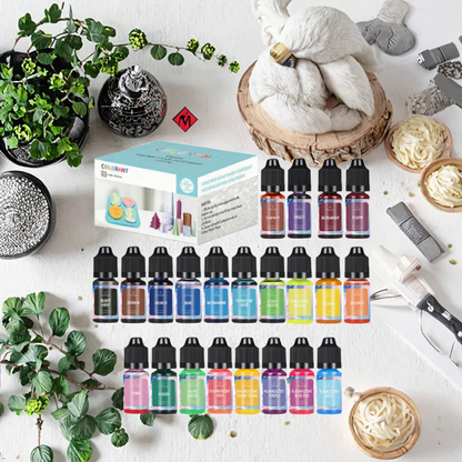 24 Pcs Colorant Set For Soap & Candle