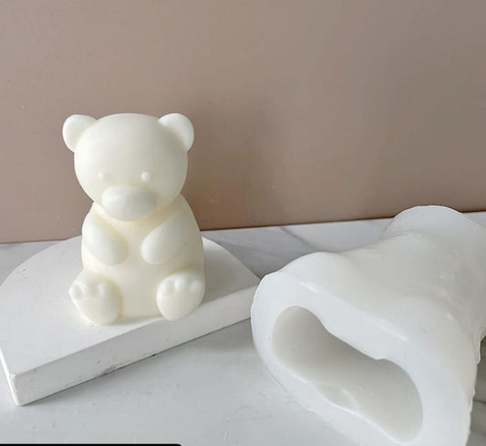 Teddy Bear Candle Small Mould