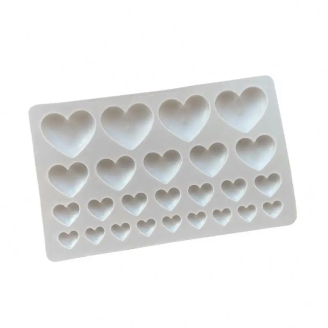 25 Cavity Heart Mould