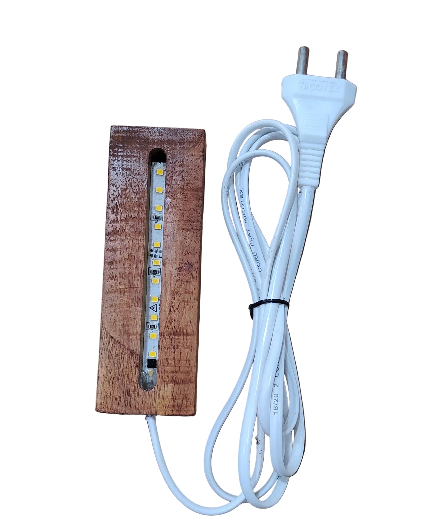 Teakwood LED Light (4")